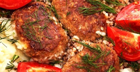 Биточки из гречневой крупы