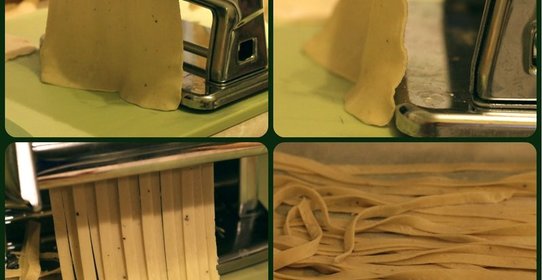 Домашняя яичная лапша