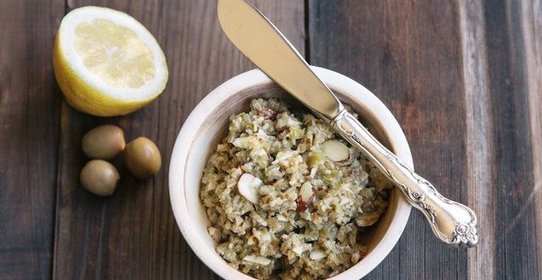 Джем из оливок и миндаля