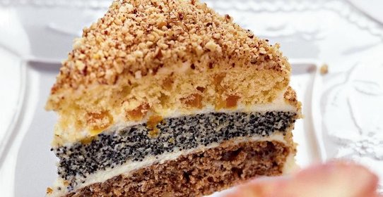 Торт трехслойный