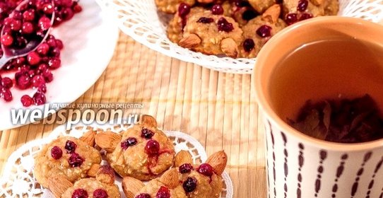 Творожно-геркулесовое печенье «Лисички»