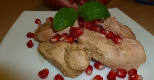 Курица с гранатом