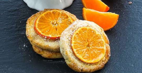 Печенье с клементинами
