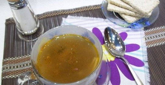 Рыбный суп из кильки в томатном соусе