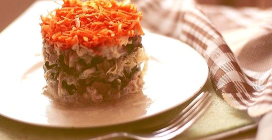 Салат Лисья шубка