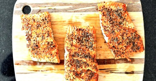 Филе форели на сковороде