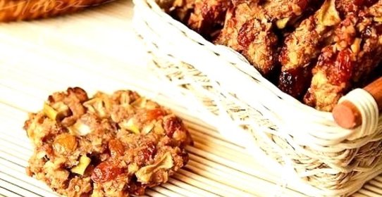 Овсяное печенье без муки, яиц и масла