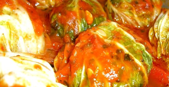 Голубцы с пекинской капустой для лентяев
