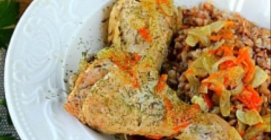 Курица в укропном соусе