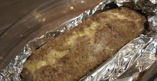 Рулет из фарша с сыром
