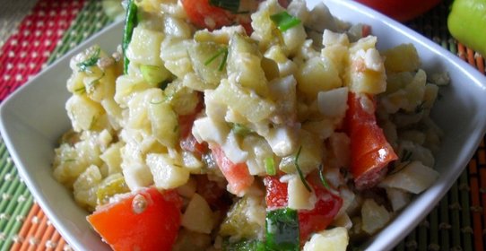 Польский картофельный салат