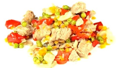 Телятина тушеная с овощами