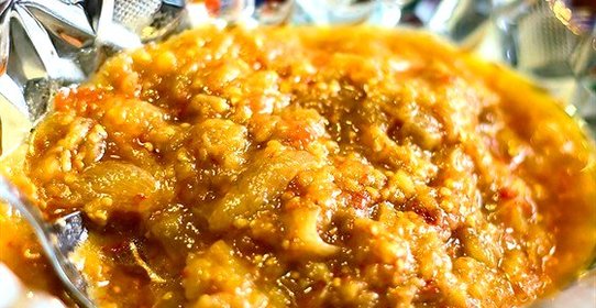 Свежая икра из баклажанов