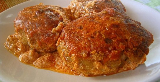 Ленивые голубцы с пекинской капустой