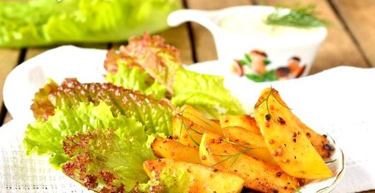 Картофель в горчичном маринаде в мультиварке