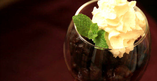 Десерт Пьяная ягода