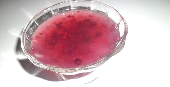 Кисель из клюквы