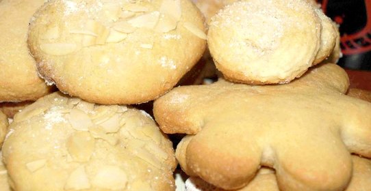 Песочное печенье из миндальной муки