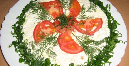 Салат Мимоза классическая с лососем