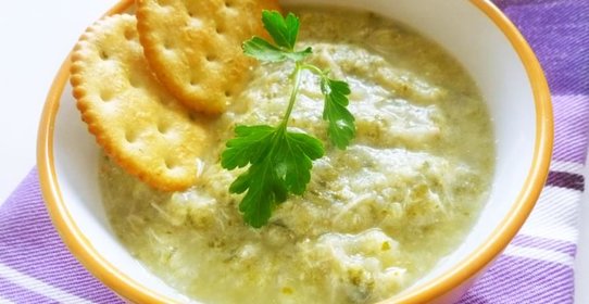 Куриный суп-пюре для детей