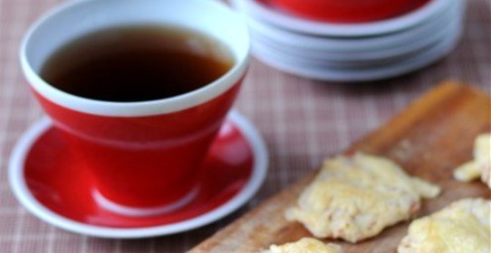 Сырное печенье к чаю