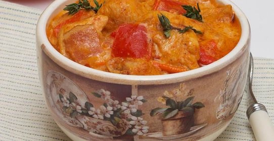 Куриное филе Паприкаш