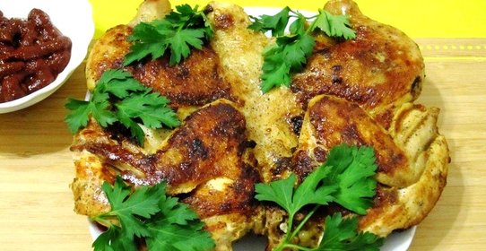 Жареный цыпленок табака