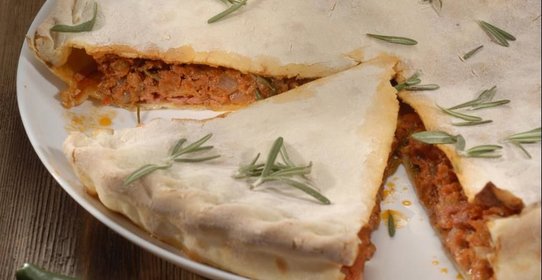 Итальянский мясной пирог