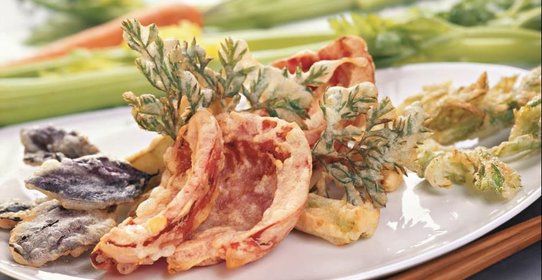 Овощи в темпуре