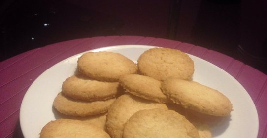 Кокосовое печенье без яиц