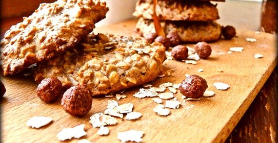 Овсяное печенье с корицей