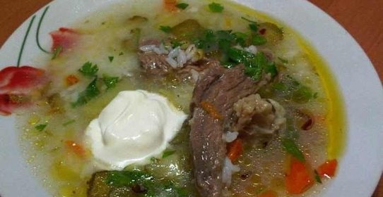 Рассольник без перловки