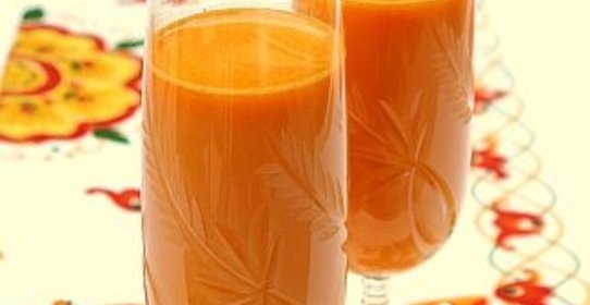 Морковный коктейль из Ямайки