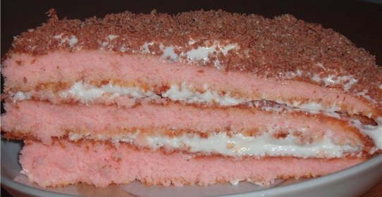 Торт из киселя