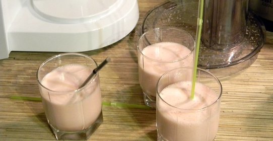 Густой коктейль с мороженым