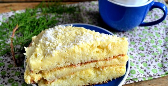 Кокосовый торт