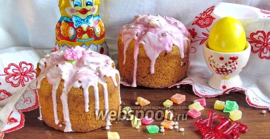 Кулич на сливках