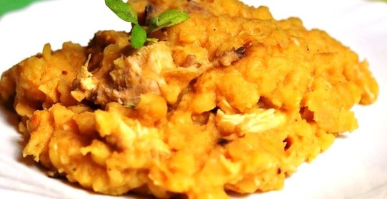 Гороховое пюре с мясом