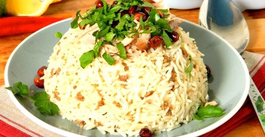 Курица с рисом по-ливански