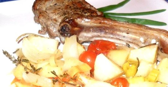 Телятина на кости