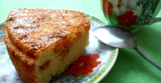 Манник на кефире простой