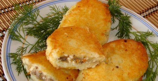 Зразы с печенью