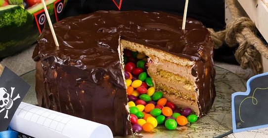 Торт-пиньята