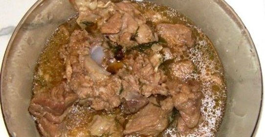 Курбан из баранины