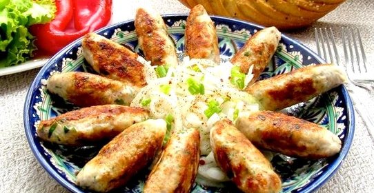 Люля-кебаб из куриного фарша