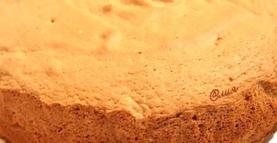 Бисквит из киселя