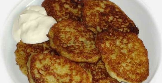 Драники из кабачка