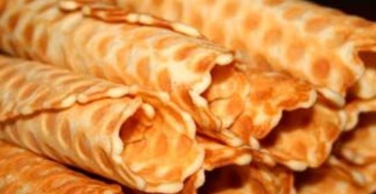 Вафельные трубочки