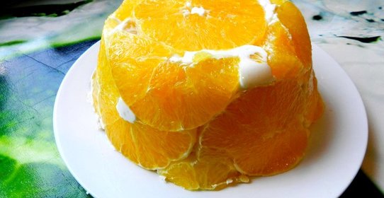 Фруктовый торт без выпечки