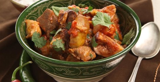 Рагу из баранины с инжиром